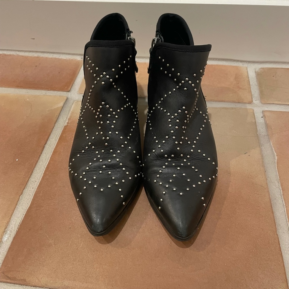 Studded Ankle Boots